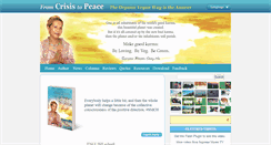 Desktop Screenshot of crisis2peace.org